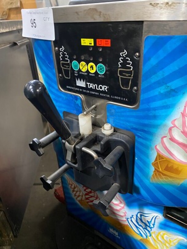 Taylor Crown Commercial Single Flavor Ice Cream Machine! All Stainless Steel! Model: C70733 SN: K8085397 208/230V 60HZ 3 Phase - Image 6 of 11