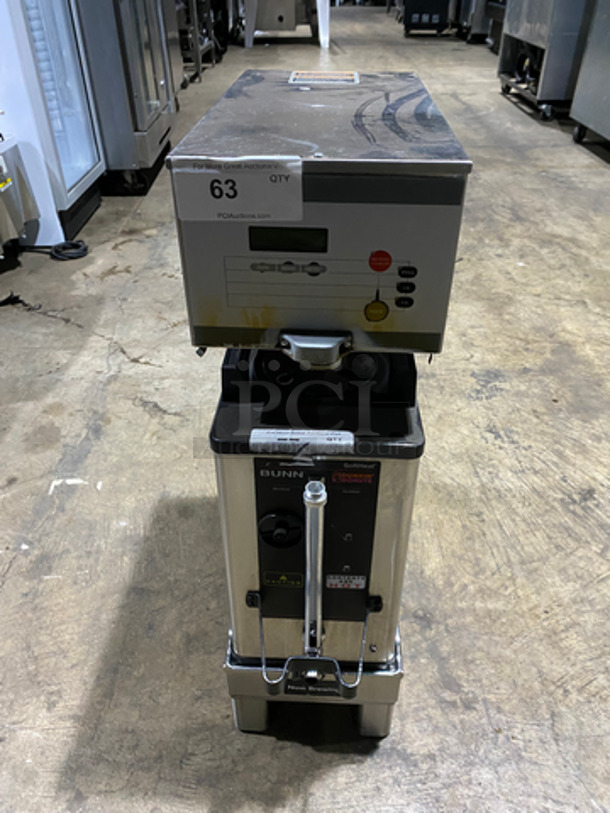 Bunn Commercial Countertop Coffee Brewing Machine! With Hot Water Dispenser! All Stainless Steel! Model: SINGLESHDBC SN: SNG0066161 120/208V 60HZ 1 Phase - Image 1 of 7