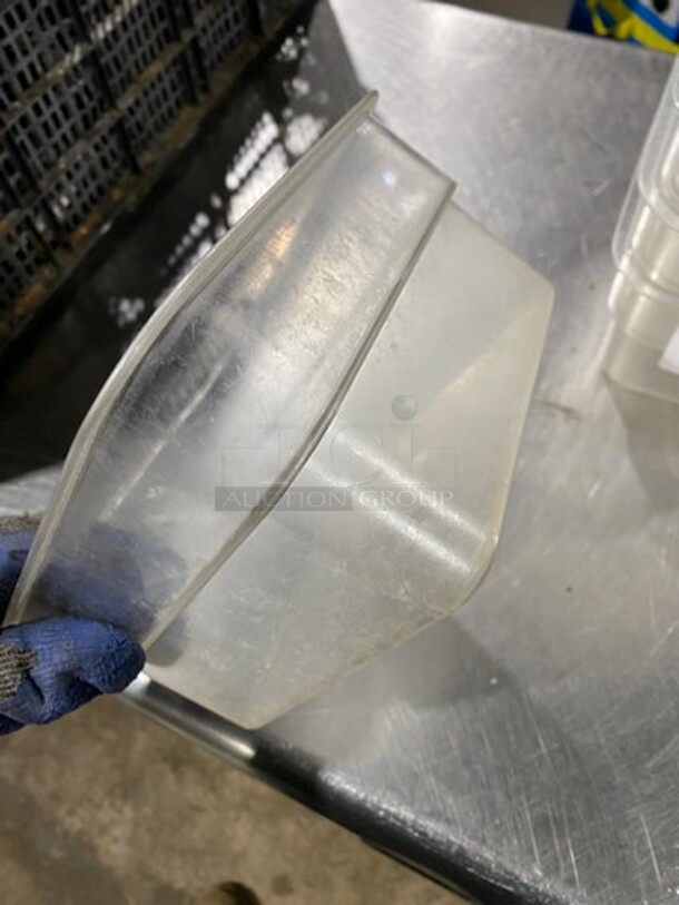Cambro Assorted Size Clear Poly Food Containers! 14x Your Bid! - Image 4 of 6