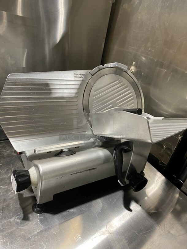 Avantco Commercial Countertop 12 Inch Semi-Automatic Deli Slicer! All Stainless Steel! Model 300ES12! 110/120V! - Image 2 of 9