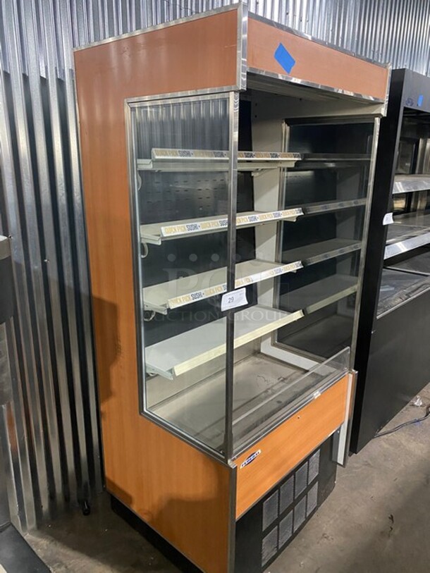 Federal Industries Metal Commercial Open Grab N Go Merchandiser! Model RSSM378SC-3 SN:08042449089 120/208/240V 1PH - Image 2 of 8
