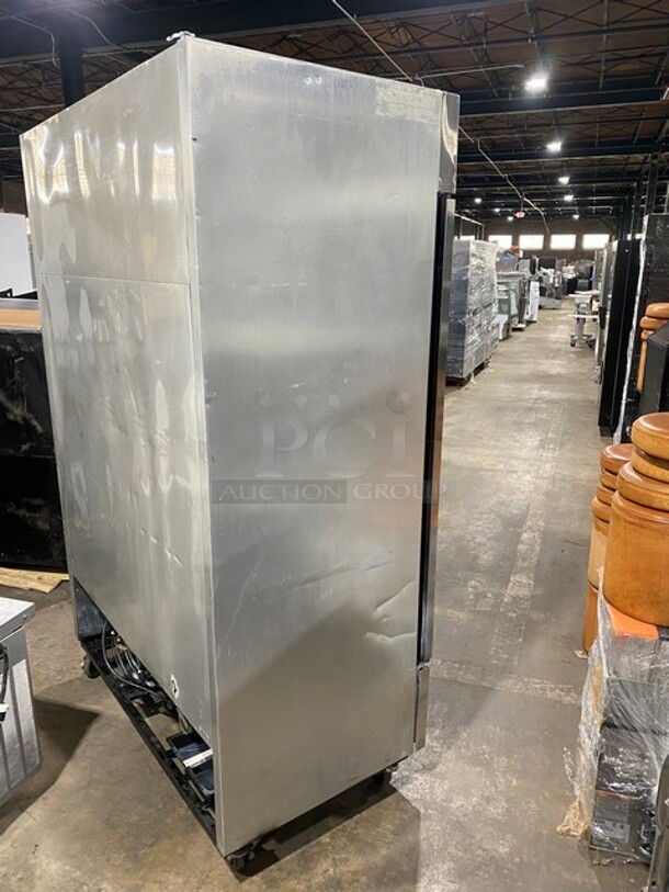 True Commercial 2 Door Reach In Freezer! All Stainless Steel! On Casters! Model: T49F SN: 14214827 115V 60HZ 1 Phase - Image 3 of 8