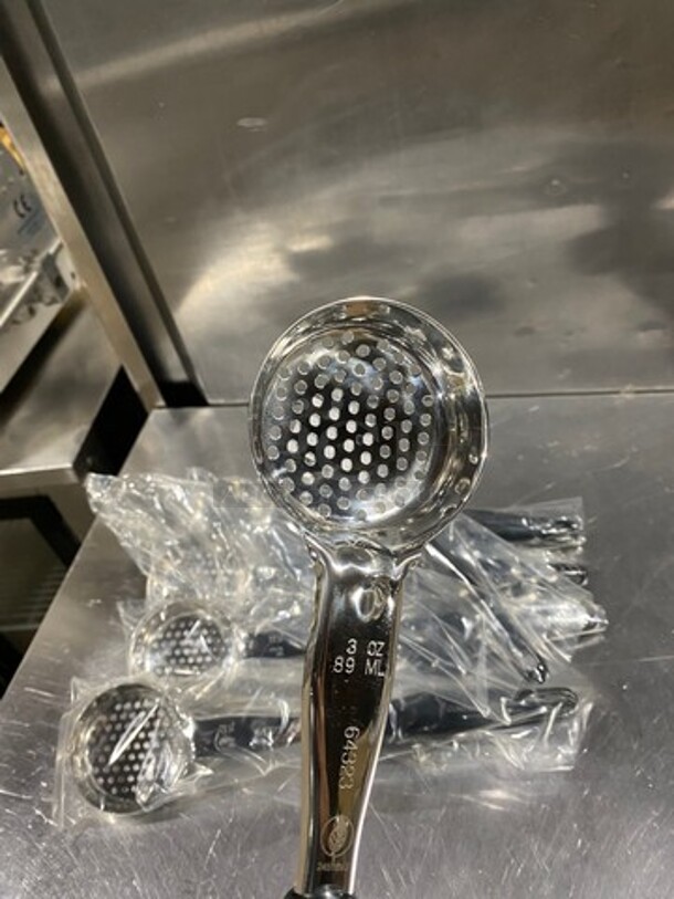 NEW! Perforated Serving Spoons! Stainless Steel With Cool Touch Handle! 6x Your Bid! - Image 6 of 6