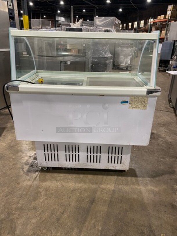 Starfish Commercial Refrigerated Ice Cream Dipping Cabinet/Display Case! Model: SM12 SN: SM217022106 220V - Image 3 of 10