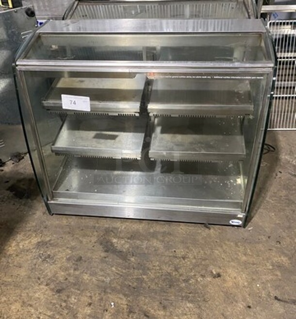 Vendo Commercial Countertop Food Warming Display Case! All Stainless Steel! Model: HFD000006 SN: 1412075 115V 60HZ 1 Phase - Image 1 of 8
