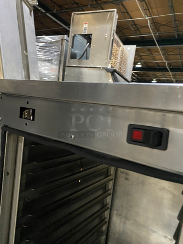 Under The Counter Heated Holding Cabinet! All Stainless Steel! On Casters! Model: HLC8CHP SN: 092573601 120V - Image 6 of 8