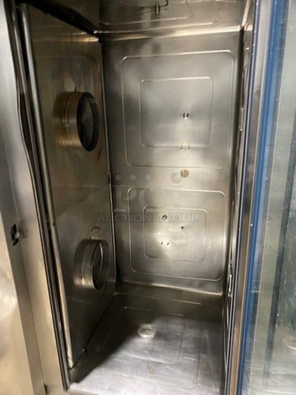 BEAUTIFUL! Rational Commercial Natural Gas Powered Combi Convection Oven! With View Through Door! With Digital Touch Controls! All Stainless Steel! On Legs! - Image 6 of 11