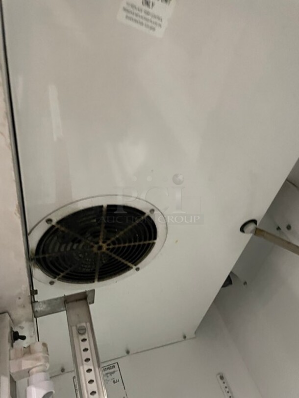 True Commercial Double Glass Sliding Door Reach In Refrigerator Merchandiser! With Poly Coated Racks! 115V 1 Phase! Model: GDM-37 PE57222 SN: 1-2316239! - Image 6 of 8