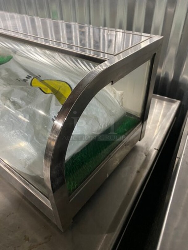 Yamasho Commercial Countertop Refrigerated Sushi Showcase Merchandiser! - Image 3 of 7