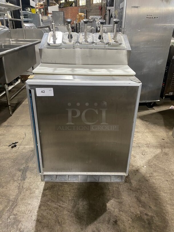 Silver King! Stainless Steel! Topping Dispenser! with/ Poly Board!
MN:SKF2A
SN:SADF31373A - Image 1 of 11
