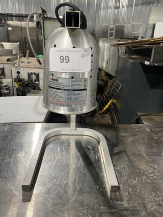 Winco All Stainless Steel Countertop Heating Lamp! MODEL EHL2 SN:EHL02010010137 120V 