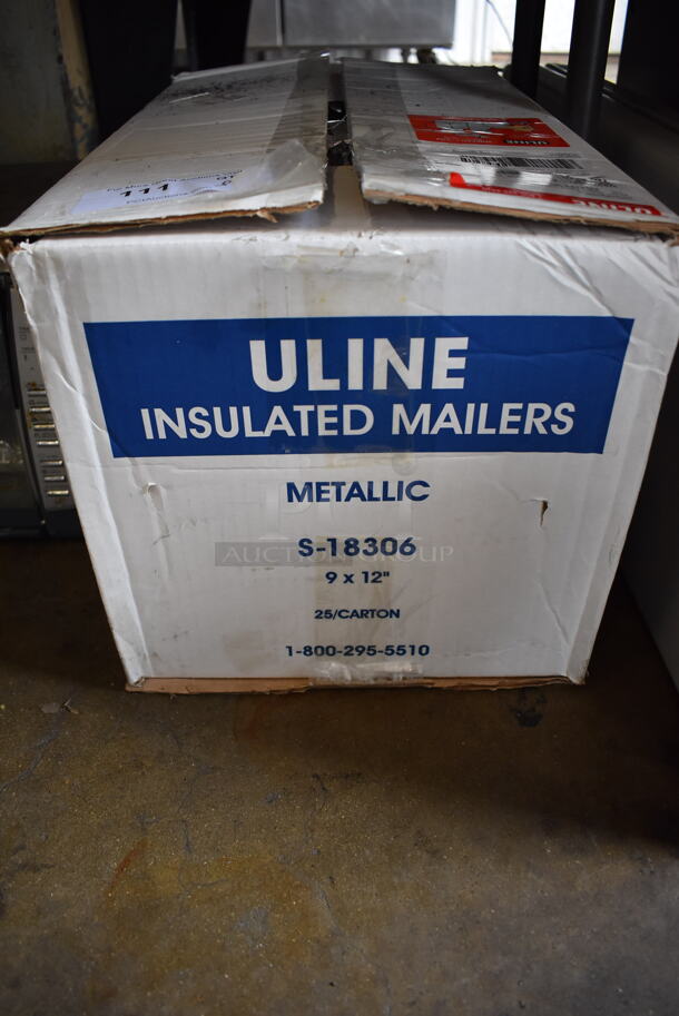 BRAND NEW IN BOX! Uline Insulated Mailers. 9x12 - Image 2 of 5