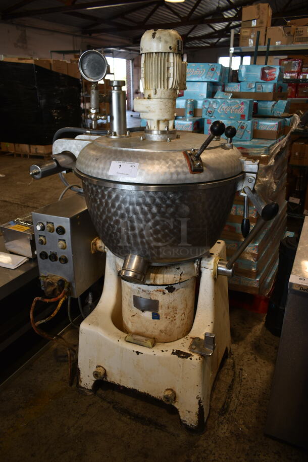 Stephan VCM80E Metal Commercial Floor Style Vertical Cutter Mixer w/ S Blade. 208 Volts, 3 Phase.  - Image 2 of 12