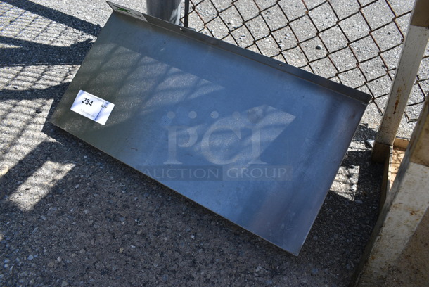 Metal Wall Mount Shelf. 24x12x12 - Image 3 of 3