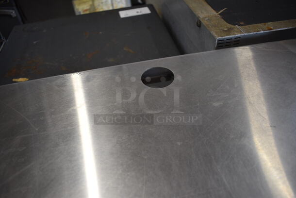 Stainless Steel Commercial Table w/ Under Shelf on Commercial Casters. 60x38x36 - Image 4 of 5