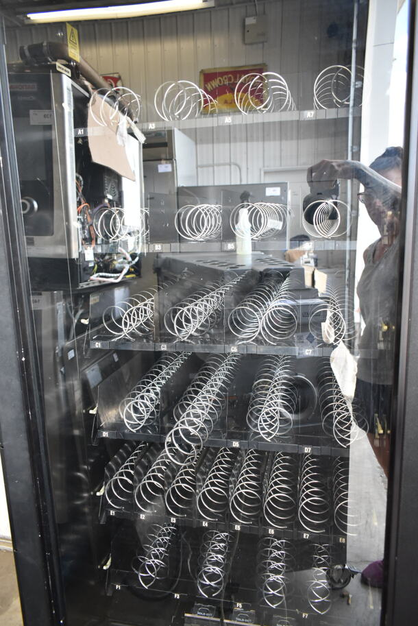 Automatic Products SNACKSHOP LCM2 Metal Commercial Vending Machine w/ Bill Acceptor. 120 Volts, 1 Phase. Tested and Working! - Image 2 of 7