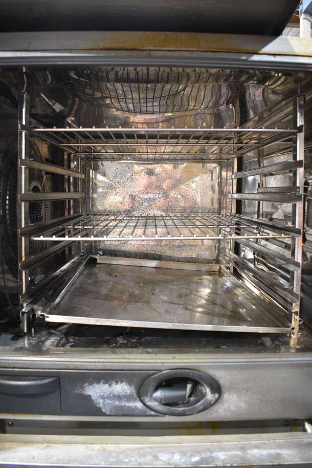 2 2018 Rational Stainless Steel Commercial Combitherm Self Cooking Center Convection Ovens on Commercial Casters. Top Model: SCC WE 62. Bottom Model: SCC WE 102. 480 Volts, 3 Phase. 2 Times Your Bid! - Image 5 of 8