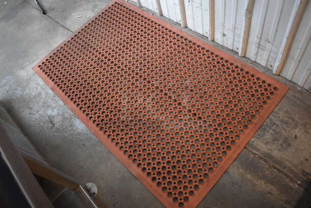 Orange Anti Fatigue Floor Mat. 36x60 - Image 2 of 3