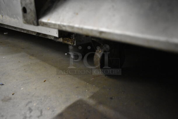 Entree CR2 Stainless Steel Commercial 2 Door Reach In Cooler w/ Poly Coated Racks on Commercial Casters. 115 Volts, 1 Phase. Tested and Working! - Image 5 of 8