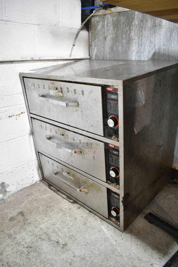 Hatco Stainless Steel Commercial 3 Drawer Warming Drawer. Tested and Working! - Image 2 of 7
