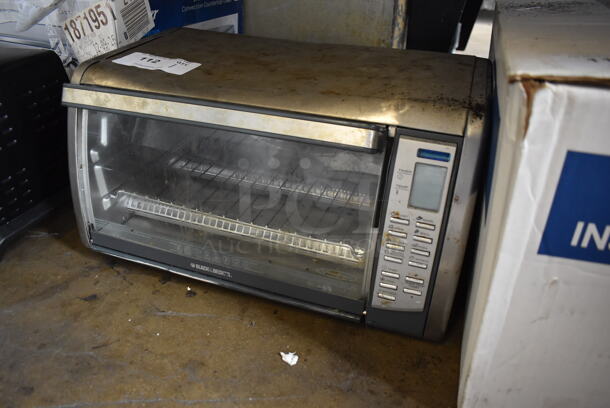 Black & Decker Metal Countertop Microwave Oven. 120 Volts, 1 Phase. 19x12x10 - Image 2 of 9