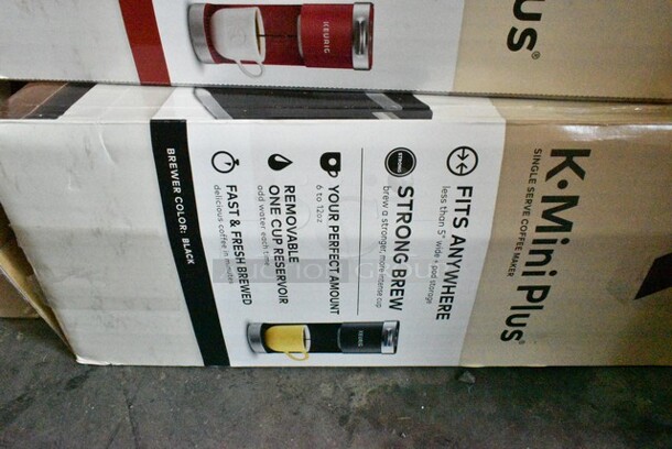 8 IN ORIGINAL BOX! Keurig K Mini Plus Single Cup Coffee Machine; Various Color. 8 Times Your Bid!  - Image 10 of 10