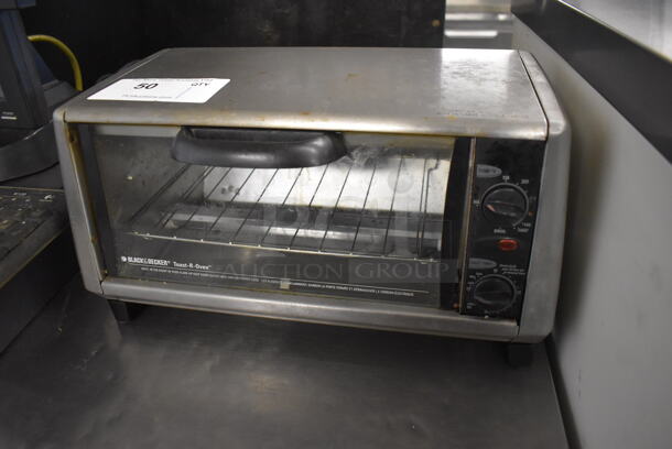 Black & Decker Metal Countertop Toaster Oven. 120 Volts, 1 Phase. 16x9x9 - Image 3 of 5