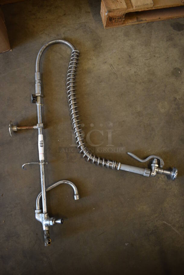 Metal Faucet w/ Spray Nozzle Attachment