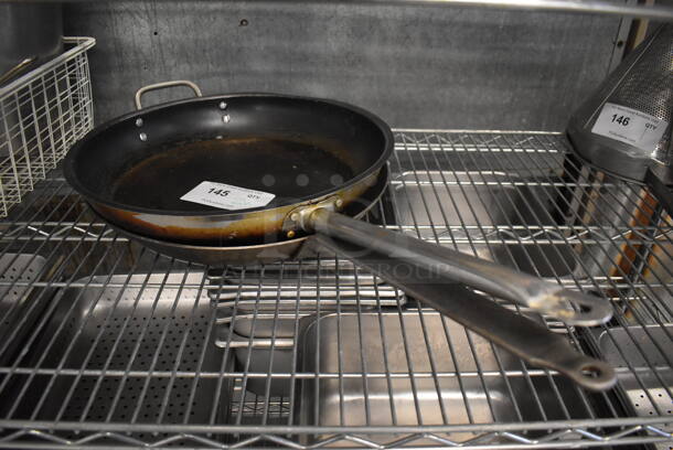 2 Various Metal Skillets. 28x15x2.5, 26.5x14.5x2.5. 2 Times Your Bid!