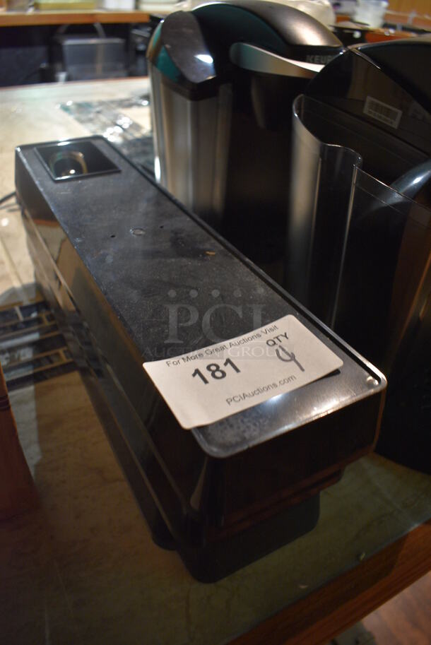 4 Black Bottle Openers. 5x2x18.5. 4 Times Your Bid! (bar) - Image 2 of 3