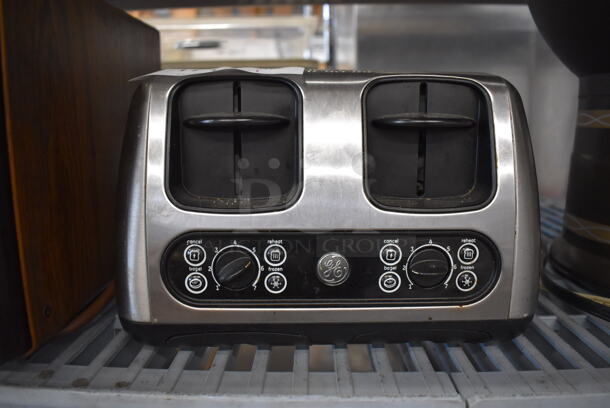 General Electric Metal Countertop 4 Slot Toaster. 120 Volts, 1 Phase. 11x10x7 - Image 2 of 6