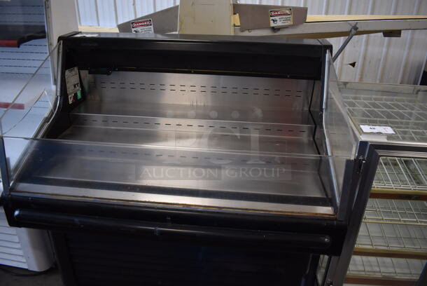 Hussmann SHM-4 Metal Commercial Floor Style Open Grab N Go Merchandiser. 115 Volts, 1 Phase. 48x31x43. Tested and Working! - Image 2 of 8