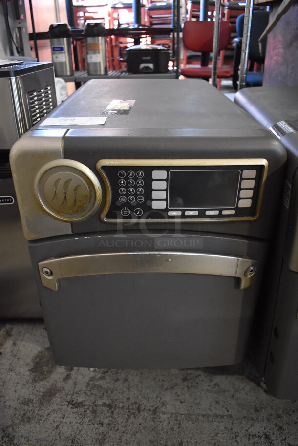 2017 Turbochef NGO Metal Commercial Countertop Electric Powered Rapid Cook Oven. 208/240 Volts, 1 Phase. 16x28x26