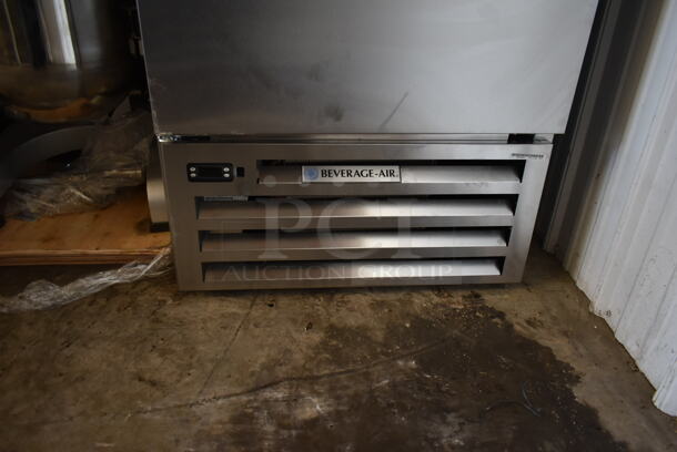 BRAND NEW SCRATCH AND DENT! Beverage Air RI18HC-18 Stainless Steel Commercial Single Door Reach In Cooler w/ Poly Coated Racks. 115 Volts, 1 Phase. Stock Picture Used as Gallery. Tested and Working! - Image 3 of 7