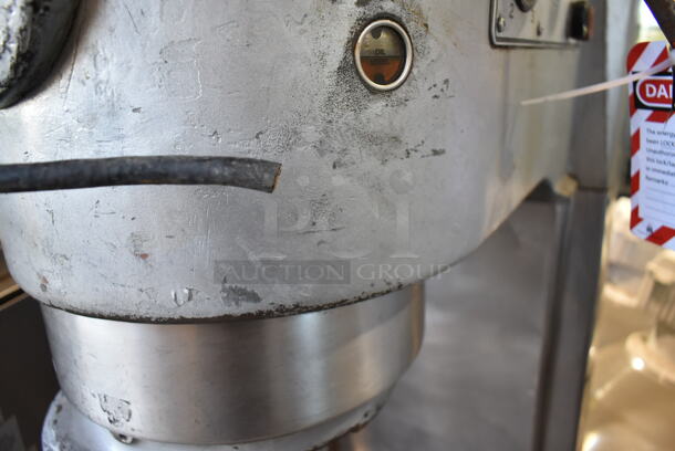 Hobart Metal Commercial Floor Style 140 Quart Planetary Dough Mixer. Appears To Be Model V1401. 208/250 Volts.  - Image 7 of 9