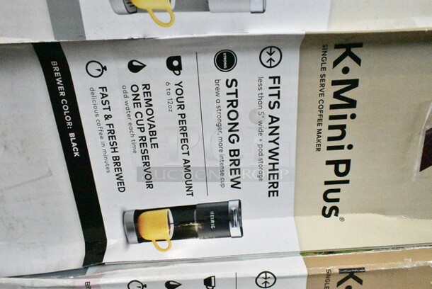 8 IN ORIGINAL BOX! Keurig K Mini Plus Single Cup Coffee Machine; Various Color. 8 Times Your Bid!  - Image 4 of 10