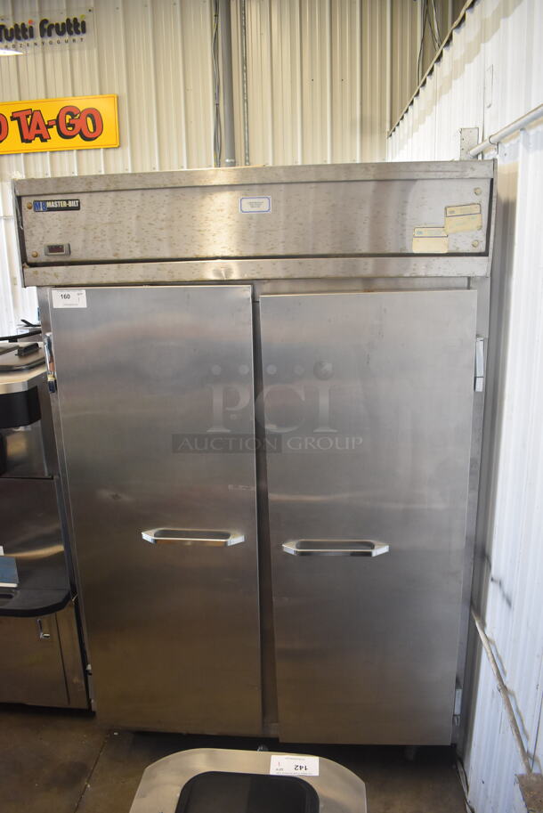 Master Bilt IHC-48 Hardening Cabinet Freezer on Commercial Casters. 115 Volts 1 Phase. Cannot Test Due To Plug Style