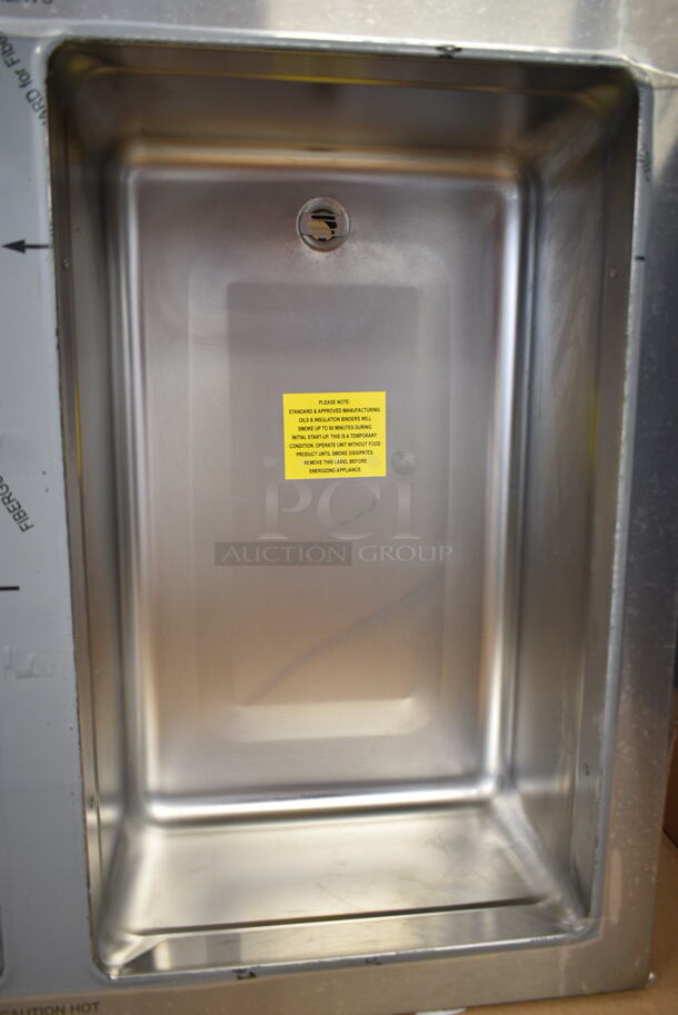 BRAND NEW! Hatco HWBI-2D Stainless Steel Commercial Two Compartment Modular / Ganged Drop In Hot Food Well with 3/4" NPT Drain. 208 Volts, 1/3 Phase. - Image 5 of 10