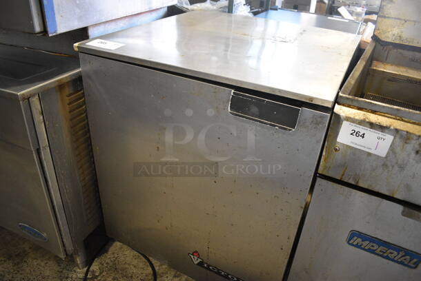 Victory Model UR-27-SST Stainless Steel Commercial Single Door Undercounter Cooler on Commercial Casters. 115 Volts, 1 Phase. 27x30x34. Tested and Working! - Image 2 of 6