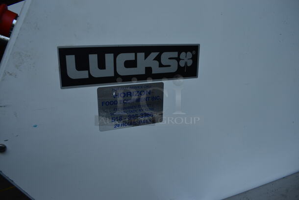 Lucks Metal Commercial Floor Style French Bread Moulder on Commercial Casters. 208 Volts, 3 Phase. 30x33x62 - Image 5 of 7