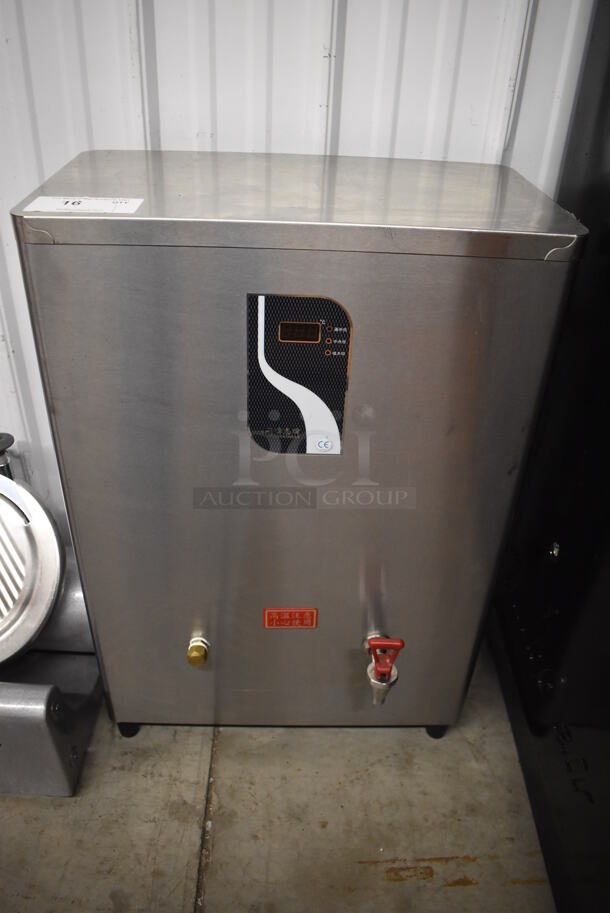 Stainless Steel Commercial Countertop Hot Water Maker w/ Dispenser. 220 Volts. 23x15x31