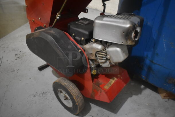 Troy-Bilt 47329 Red Metal Commercial Chipper Shredder. - Image 6 of 9