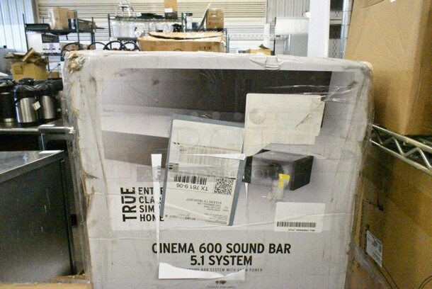 IN ORIGINAL BOX! Klipsch Cinema 600 Sound Bar 5.1 System.  - Image 3 of 6