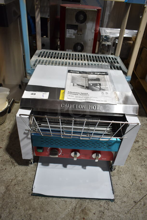BRAND NEW SCRATCH AND DENT! Avantco 184T3600D Stainless Steel Commercial 14 1/2" Wide Conveyor Toaster with 3" Opening. 240 Volts, 1 Phase. - Image 2 of 7