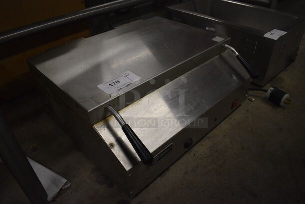 EmberGlo Stainless Steel Commercial Countertop Steamer. 22.5x20x9.5. Cannot Test Due To Plug Style - Image 2 of 6