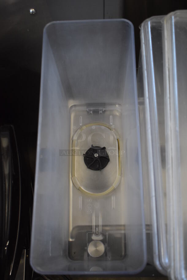 Crathco Stainless Steel Commercial Countertop 3 Hopper Refrigerated Beverage Machine. 120 Volts, 1 Phase. Tested and Powers On But Parts Do Not Move - Image 3 of 8