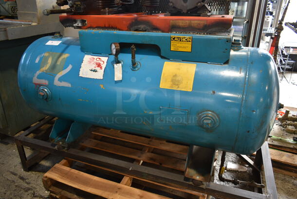 De Vilbiss VAF5006 Metal Commercial Floor Style Air Compressor. 230/460 Volts, 3 Phase. - Image 8 of 11