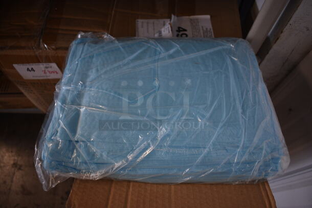 2 Boxes of BRAND NEW WynnMed DL-23G-B General Blue Non Medical Gowns. 2 Times Your Bid!