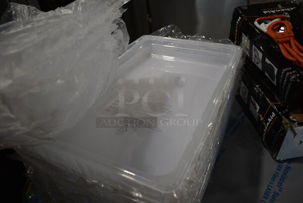 ALL ONE MONEY! Lot of 14 BRAND NEW! Vigor Poly Drop In Bins Including 247FP112PP Full Size. - Image 5 of 6