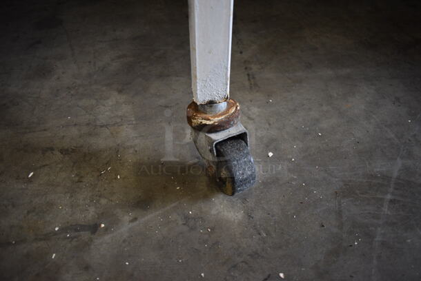 Metal Commercial Floor Style Dough Sheeter on Commercial Casters. 115 Volts, 1 Phase. 79x30x51. Tested and Working! - Image 7 of 7